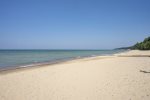 Wonderful Lake Michigan beach can be accessed at Pier Cove or West Side County Park